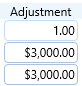 9. Adjustment Section