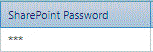7. SharePoint Password Field