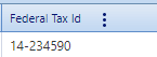 9. Federal Tax ID