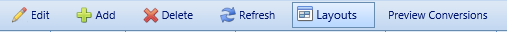 3. Funding Requests Details Tab Toolbar