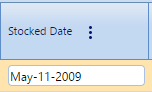 19. Stocked Date Field