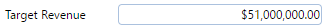 8. Target Revenue Field
