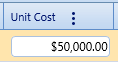 9. Unit Cost Field