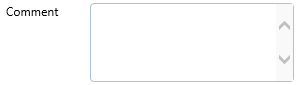 17. Comment Field