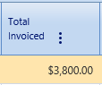 22. Total Invoiced Field