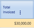 24. Total Invoiced Field