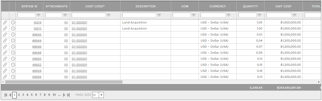 7. DETAILS TABLE