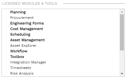 1. LICENSED FEATURES SECTIONS