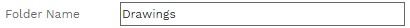 4. FOLDER NAME FIELD