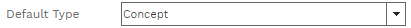 5. DEFAULT TYPE FIELD