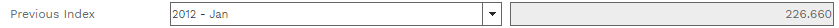 3. Previous Index Field