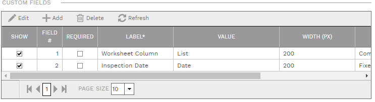 7. CUSTOM FIELDS SECTION