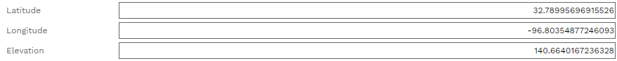 3. COORDINATES FIELDS