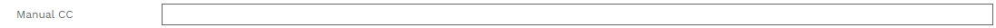6. MANUAL CC FIELD