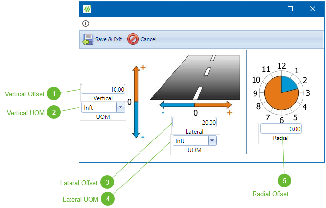 Offset Dialog