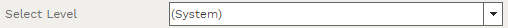 1. SELECT LEVEL DROPDOWN