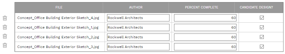 3. FILES TABLE