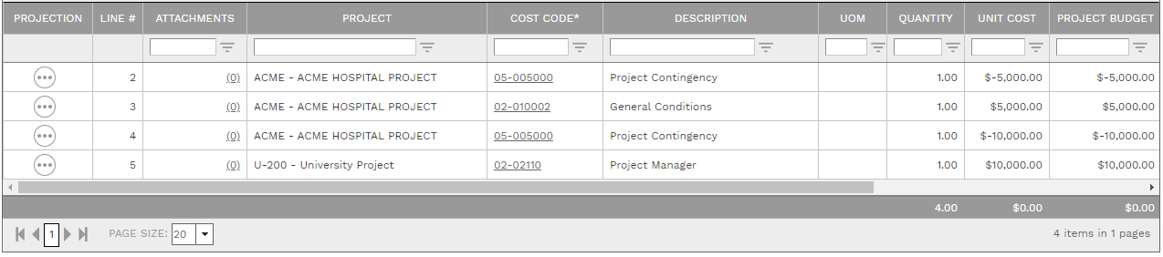 7. DETAILS TABLE