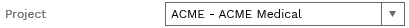 4. LOCATION/PROJECT FIELD