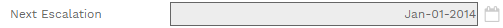 11. Next Escalation Field