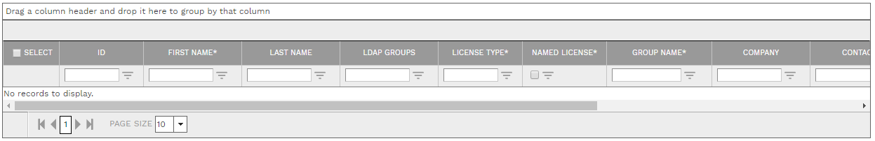 6. LDAP USERS TABLE