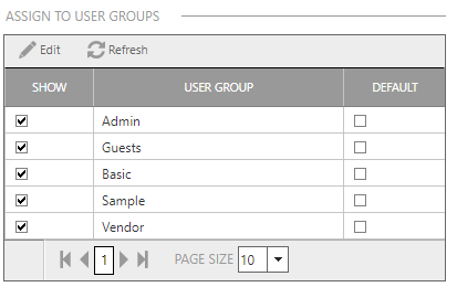 5. ASSIGN TABLE