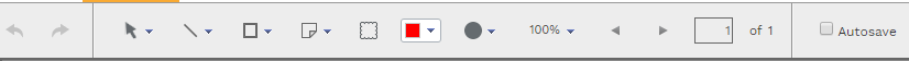 5. REDLINING TOOLBAR