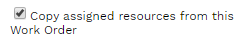 4. Copy Resources Checkbox