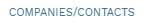 2. COMPANIES/CONTACTS TAB