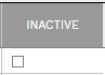7. Inactive Field