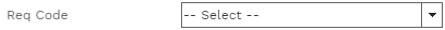 8. Req Code Field
