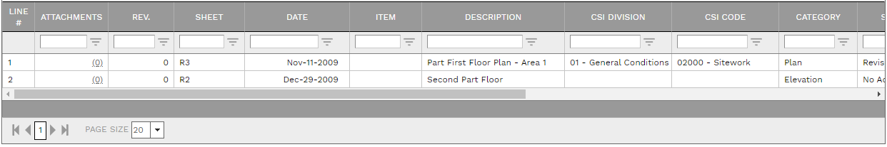 7. DETAILS TABLE