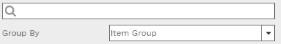 3. SEARCH AND GROUP BAR