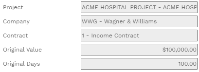 2. CONTRACT FIELDS