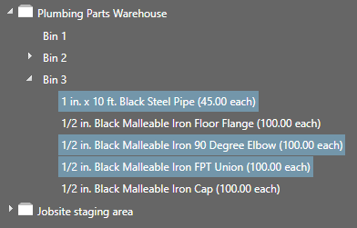 3. INVENTORY TREE