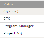 8. ROLES FIELD