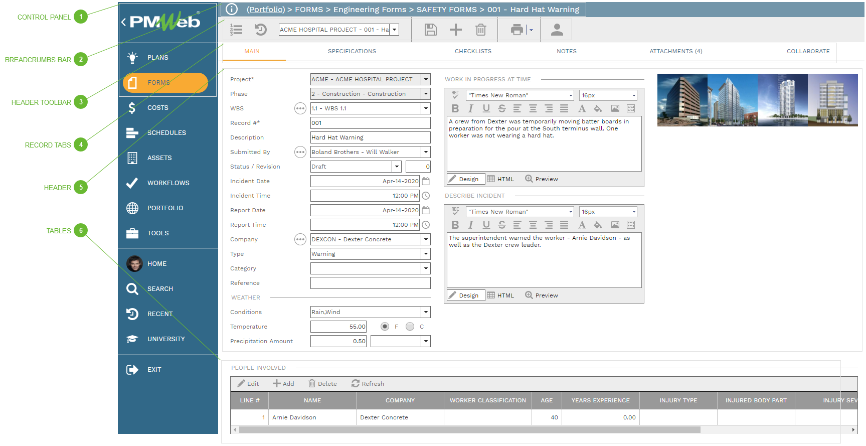 Safety Forms