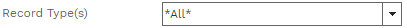 7. RECORD TYPE(S) FIELD