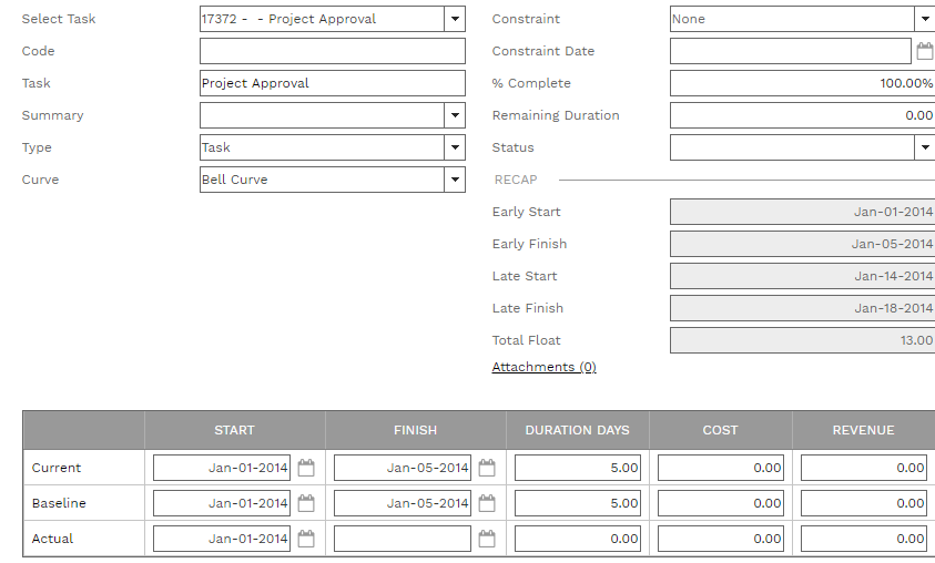 2. DETAILS TAB FIELDS