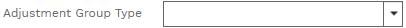 5. ADJUSTMENT GROUP TYPE FIELD