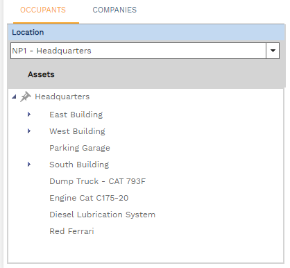 10. CURRENT LOCATION TABS