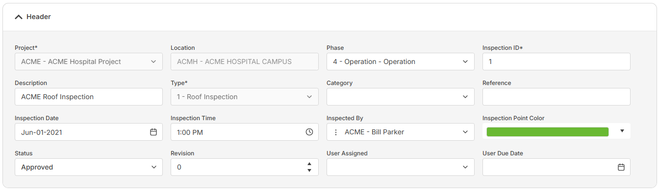 3. Header Fields Section