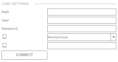 1. LDAP SETTINGS SECTION