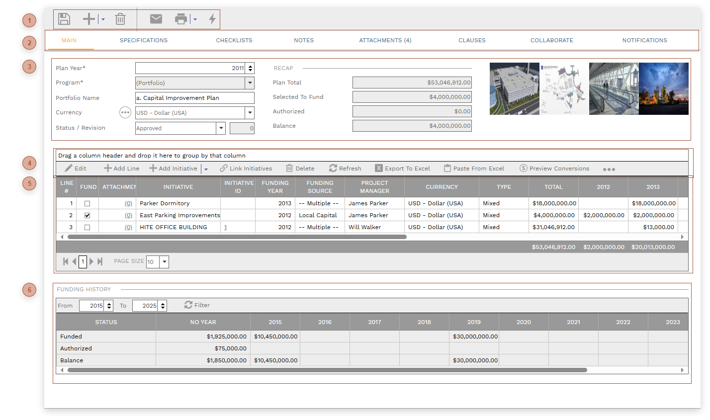 Portfolio Planning Worksheets