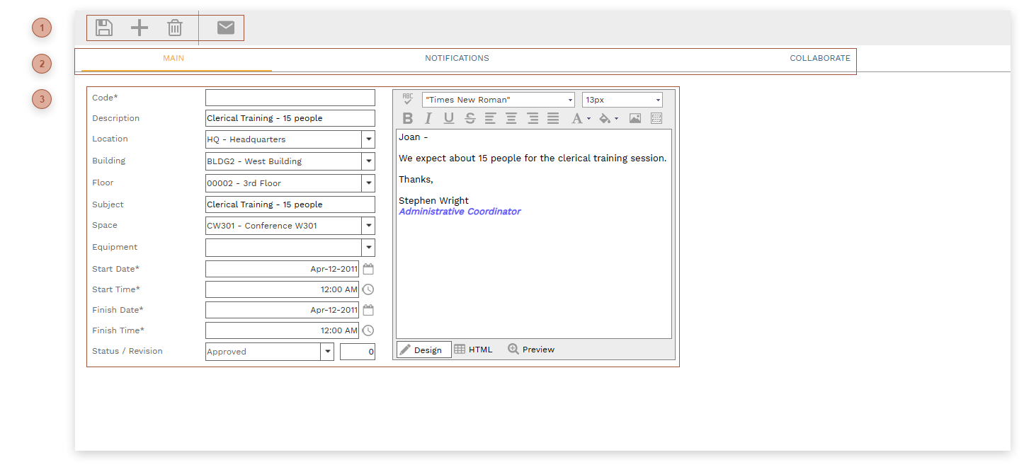 Reservation Requests
