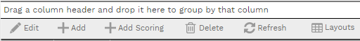 1. SCORING TAB TOOLBAR